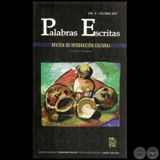 PALABRAS ESCRITAS - Por ALEJANDRO MACIEL - Volumen 4 Octubre 2007